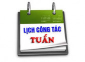 Lịch làm việc tuần thứ 44 của UBND huyện