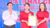 Khánh thành bếp ăn bán trú của mẫu giáo Ánh Dương.