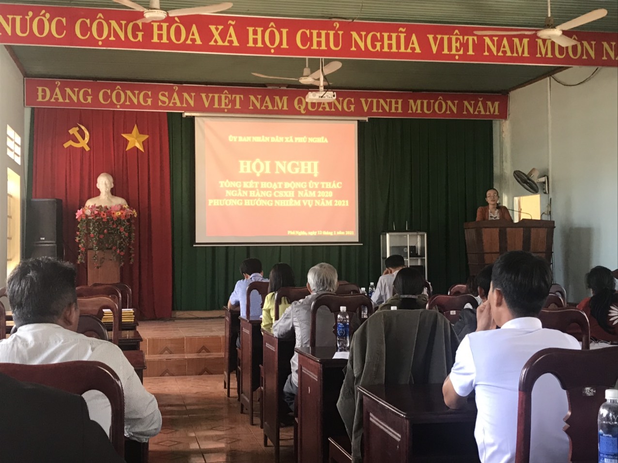 TỔNG KẾT CÔNG TÁC TÍN DỤNG CHÍNH SÁCH TRÊN  ĐỊA BÀN XÃ PHÚ NGHĨA NĂM 2020